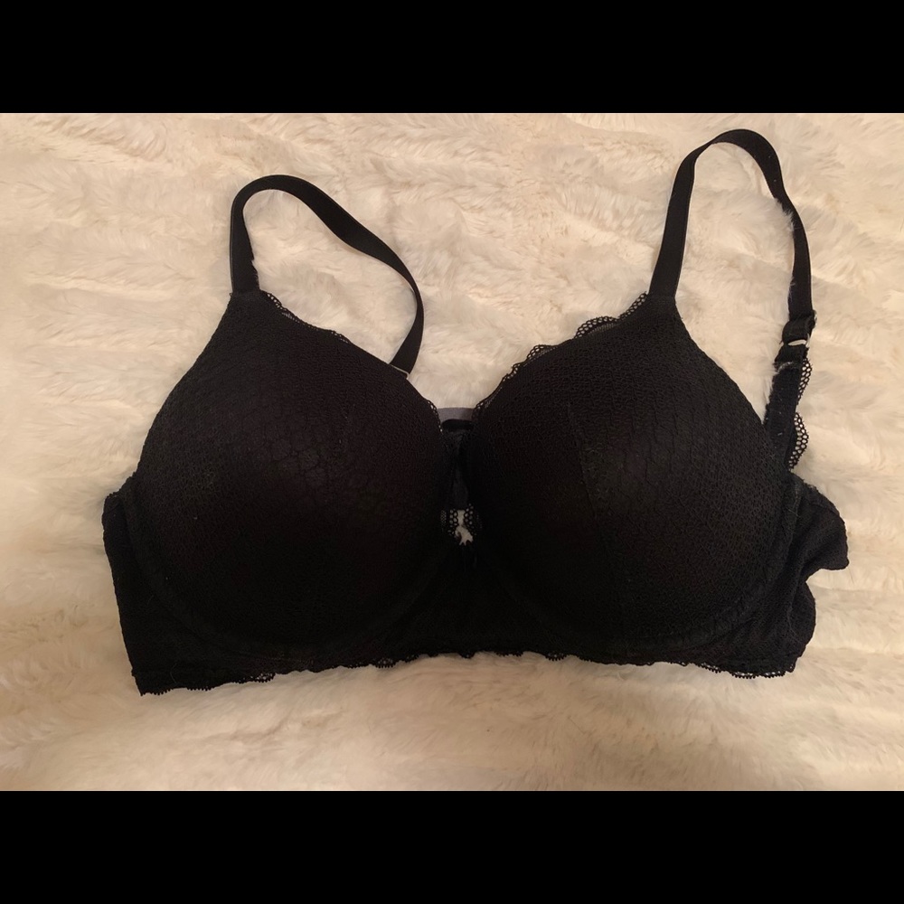 Black Lace Aerie Bra 36D